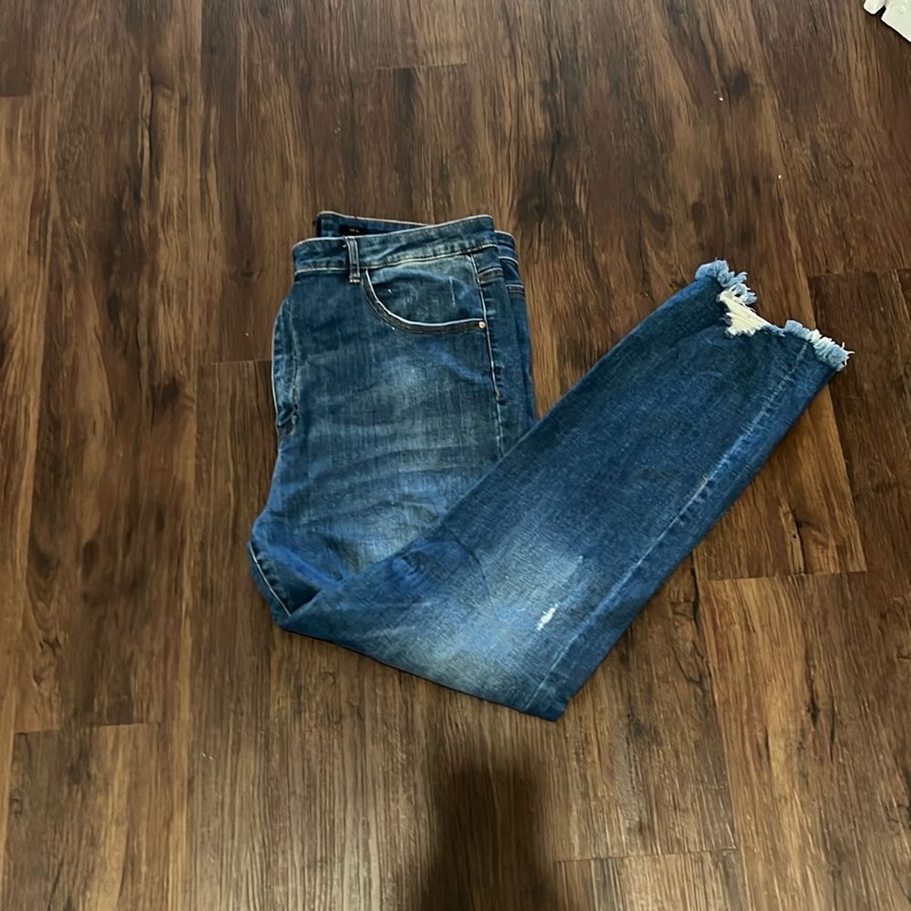Risen  3XL Dark wash High rise